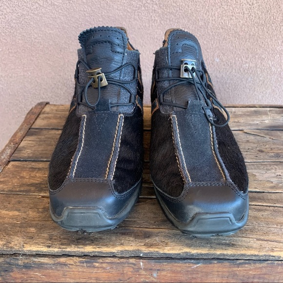 Tecnica Black Cowhide Ankle Boots - Picture 4 of 11